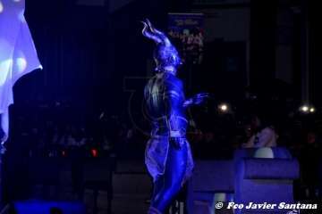 Telde se asusta con el Perro Maldito en Valsequillo (Foto Francisco Javier Santana, Acfi Press y TA)